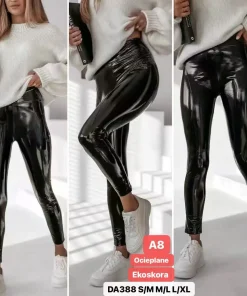 Spodnie skórzane Damskie,Size s/m-l/xl,paczka 12szt, 1 kolor