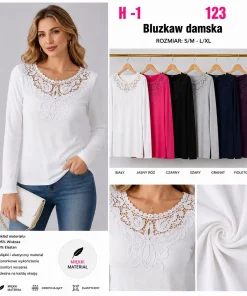 Bluzki Damskie ,size s/m-l/xl,paczka 12szt,mix kolor