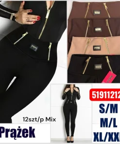 Legginsy damskie,Size s/m-xl/2xl,paczka 12szt, mix kolor
