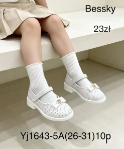 Buty Baleriny DZIECIĘCE (26-31, 10par)