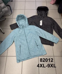 Kurtki damskie ,size 4-9xl,,Paczka 6szt ,1kolor