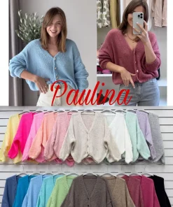 Swetry Damskie WŁOSKA,Size uni,paczka 6szt, mix kolor