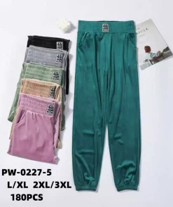 Spodnie Damskie ,size s/m-2xl/3xl ,Paczka 12szt,mix kolor