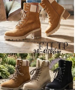 Buty Botki DAMSKIE 36-41 8par)