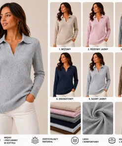 Swetry Damskie,Size l/xl-2xl/3xl,paczka 12szt, mix kolor