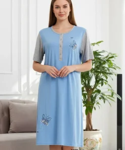 Koszule nocne damskie,size s-2xl, Paczka 10szt ,mix kolor