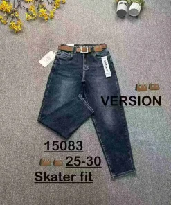 Jeansy Damskie,Size 25-30,paczka 12szt, 1 kolor