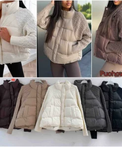 Kurtki Damskie WŁOSKA,Size uni,paczka 6szt, mix kolo