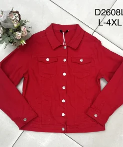 Kurtki Jeansowe Damskie,size l-4xl,paczka 10szt , 1kolor