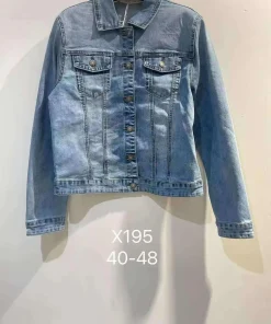 Kurtki Jeansowe Damskie,size 40-48,paczka 10szt , 1kolor