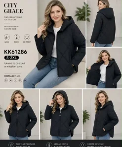 Kurtki damskie ,size s-2xl,Paczka 5szt,1kolor