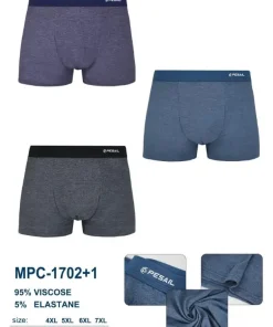 Bokserki MĘSKIE,Size 4xl-7xl,paczka 24szt, mix kolor