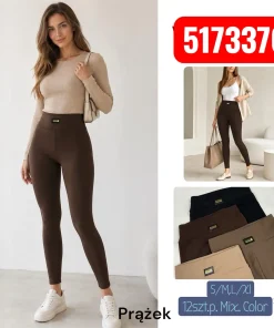 Legginsy Damskie,Size s/m-l/xl,paczka 12szt, mix kolor
