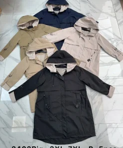 Kurtki damskie ,size 3-7xl,Paczka 5szt, 1kolor