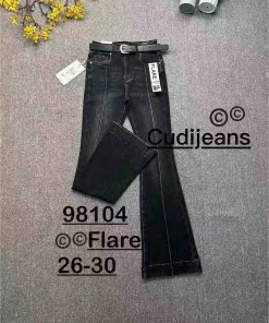 Jeansy Damskie, size 26-30,Paczka 12szt ,1 kolor