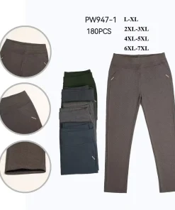 Spodnie Damskie, size l/xl-6xl/7xl,Paczka 12szt ,mix kolor