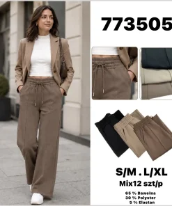 Spodnie Damskie,size s/m-l/xl,Paczka 12szt ,mix kolor