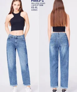 Jeansy Damskie,Size xs-xl,paczka 10szt, 1 kolor