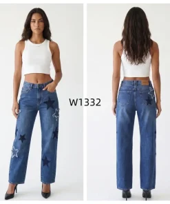 Jeansy Damskie, size xs-xl,Paczka 10szt ,1kolor