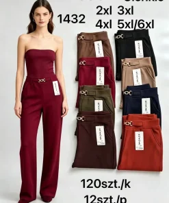 Spodnie Damskie,size 2xl/3xl-5xl/6xl,Paczka 12szt,mix kolor