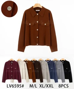 Swetry damskie,size m/l-xl/2xl,paczka 8szt ,mix kolo