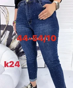 Jeansy Damskie,size 44-54,Paczka 10szt,1kolor