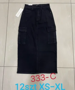 Spódnica długa damskie,size xs-xl,paczka 12szt ,1kolor