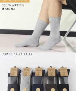 Skarpety MĘSKIE,Size 39-46,paczka 40szt, mix kolor