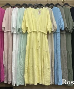 Sukienki damskie, size uni,paczka 6szt,mix kolor