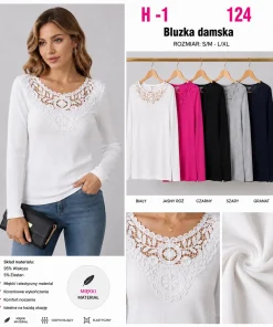 Bluzki Damskie ,size s/m-l/xl,paczka 12szt,mix kolor