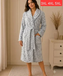 Szlafrok Damskie,Size 3xl-5xl,paczka 6szt, 1 kolor