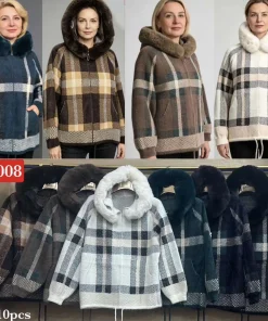 Kurtki damskie, size uni,paczka 10szt,mix kolor