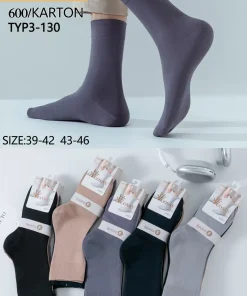 Skarpety MĘSKIE,Size 39-46,paczka 40szt, mix kolor