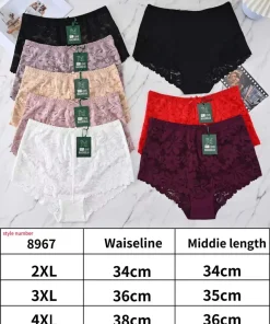 Majtki Damskie,Size 2xl-4xl,paczka 24szt, mix kolor