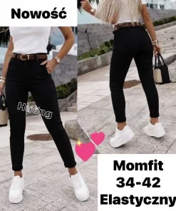 Jeansy Damskie,Size 34-42,paczka 10szt, 1 kolor