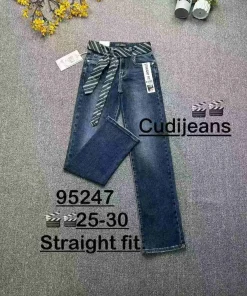 Jeansy Damskie,size 25-30,paczka 12szt, 1 kolor