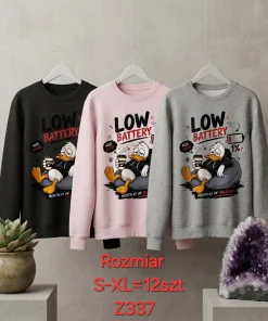 Bluzy, damskie,size s-xl,paczka 12szt,mix kolor
