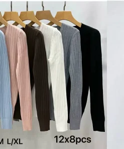 Swetry damskie,Size s/m-l/xl,paczka 8szt, mix kolor