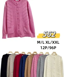 Swetry Damskie,size m/l-xl/2xl,Paczka 12szt ,mix kolor