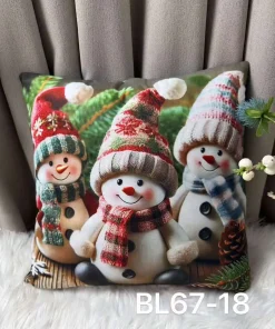 Poszewki świąteczny Romiar:40/40cm Paczka 10szt mix
