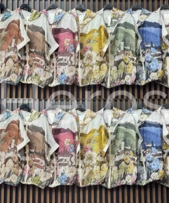 Bluzki damskie, size uni,paczka 6szt,mix kolor