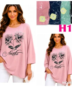 Bluzki Damskie,Size m/l-xl/2xl,paczka 12szt, mix kolor