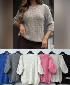 Swetry Damskie WŁOSKA,Size uni,paczka 6szt, mix kolor