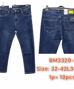 Spodnie JEANSOWE MĘSKA,size 32-42,Paczka 10szt, 1kolor