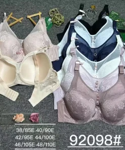 Biustonosz E Damskie,Size 38/85-48/110,paczka 6szt, 1 kolor