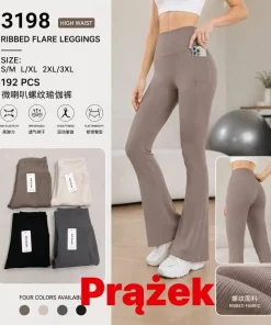 Legginsy Damskie,Size s/m-2xl/3xl,paczka 12szt, mix kolor