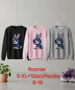 Bluzy, damskie,size s-xl,paczka 12szt,mix kolor