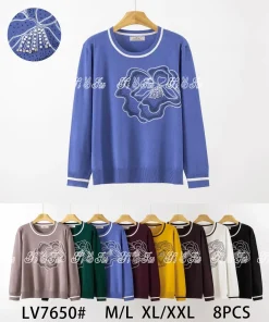 Swetry damskie, size m/l-xl/2xl,paczka 8szt,mix kolor