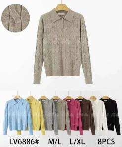 Swetry damskie, size uni,paczka 10szt,mix kolor