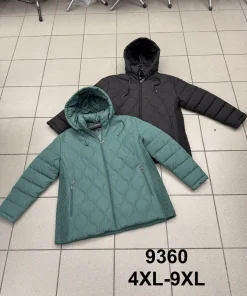 Kurtki damskie,size 4-9xl,paczka 6szt ,1kolor